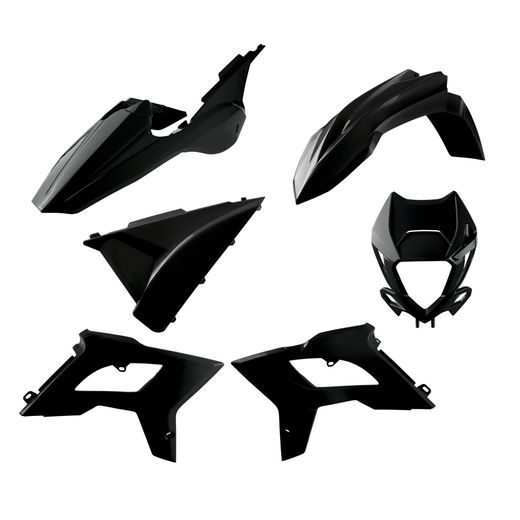 Set plastik POLISPORT 91077 restyling Črn