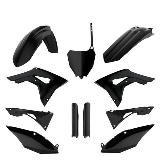 Set plastik POLISPORT 91536 črna