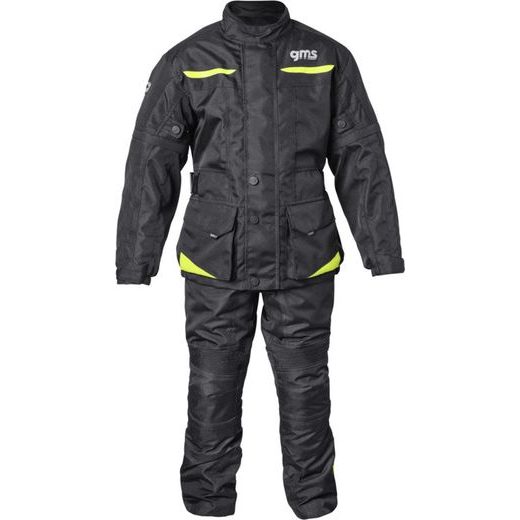 Jakna GMS Gear WP Junior ZG55800 black-fluo yellow 140