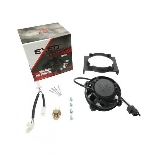 Cooling fan and mounting kit EXED EX-RFS-PLB20-1TEB with thermoswitch