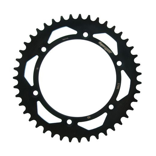 Zadnji verižnik (zobnik) SUPERSPROX RFE-1791:43-BLK črna 43T, 525