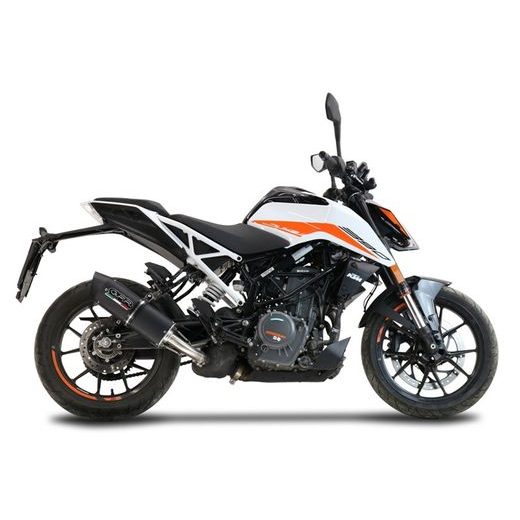 Slip-on exhaust GPR FURORE NERO KT.209.2.RACE.FUNE Matte Black