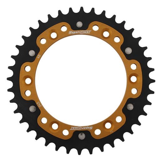 Zadnji verižnik (zobnik) SUPERSPROX STEALTH RST-245:40-GLD zlata 40T, 520