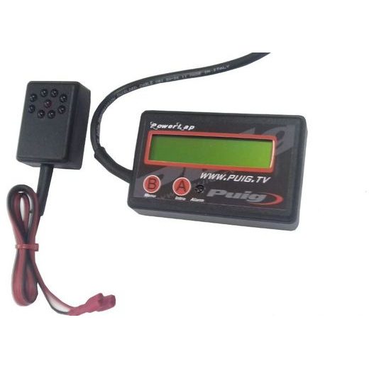 Lap timer PUIG 5832N črna