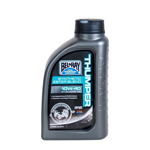 Motorno olje Bel-Ray THUMPER RACING SYNTHETIC ESTER BLEND 4T 10W-40 1 l