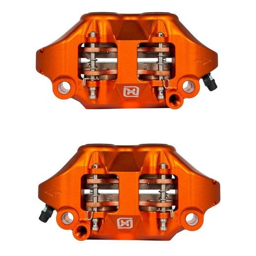 Radial brake caliper ACCOSSATO PZ004 forged monoblock 108 mm distance with pistons in aluminium