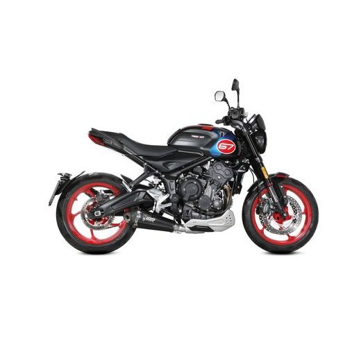 Full exhaust system 3x1 MIVV DELTA RACE T.029.KDRB Črn