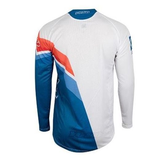 MX otroški dres YOKO VIILEE white / blue / fire S
