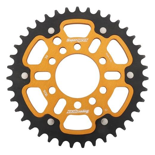 Zadnji verižnik (zobnik) SUPERSPROX STEALTH RST-1826:39-GLD zlata 39T, 520