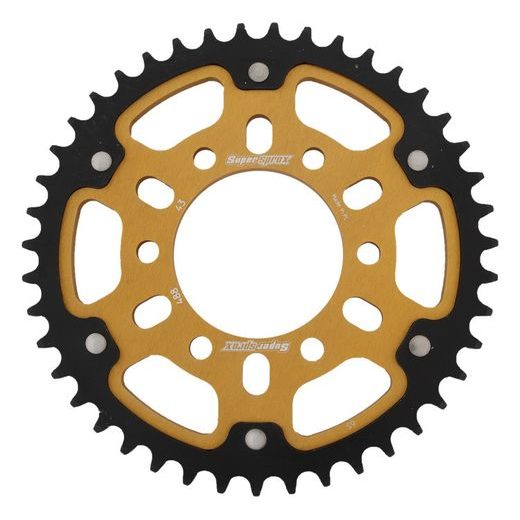 Zadnji verižnik (zobnik) SUPERSPROX STEALTH RST-488:43-GLD zlata 43T, 530