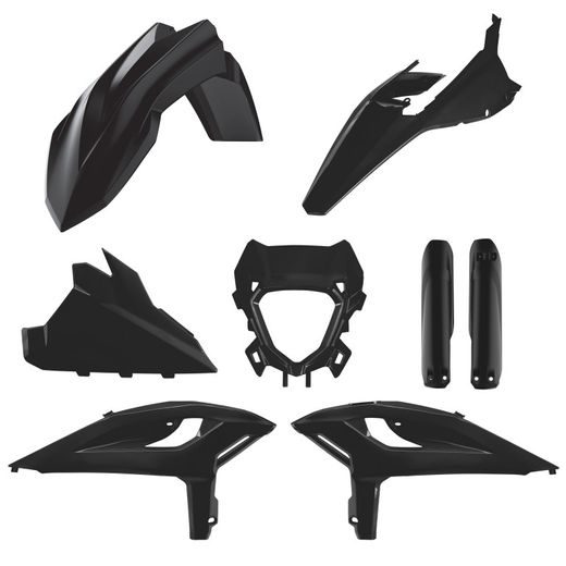 Set plastik POLISPORT 91596 Črn