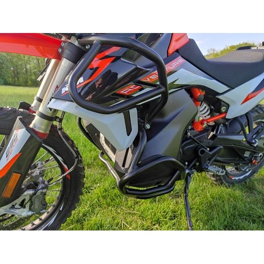 Engine guards RDMOTO CF130KD matt black upper + lower za KTM Adventure 790 / R 2019-2020, KTM Adventure 890 /R/L 2021-2022