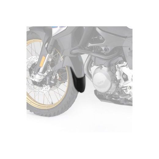 Front fender extension PUIG 1942N črna