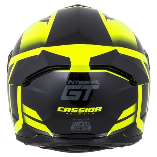 Integralna čelada CASSIDA Integral GT 2.0 Ikon fluo yellow/ black S