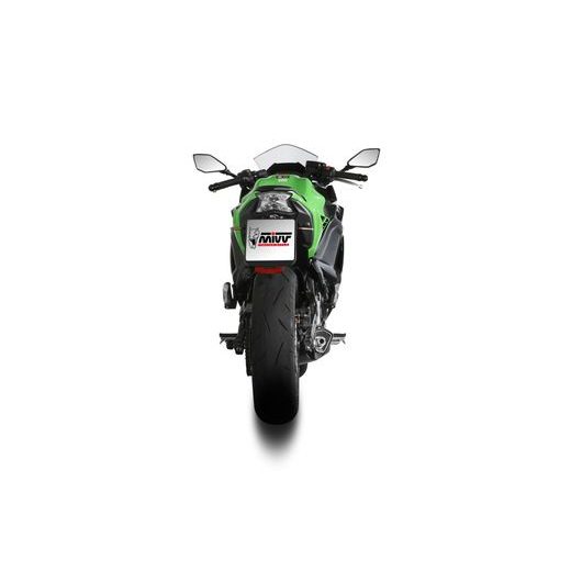 Celoten izpušni sistem 2x1 MIVV DELTA RACE K.057.LDRB Črn