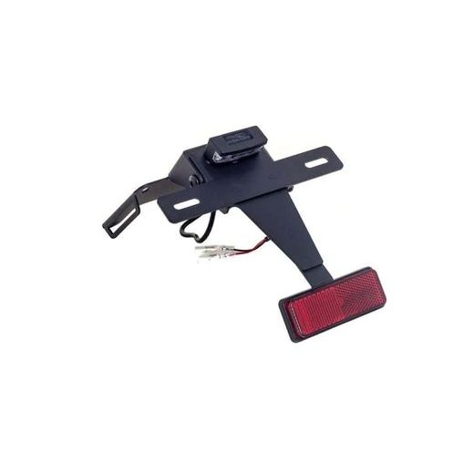 Adjustable license support PUIG 4735N črna