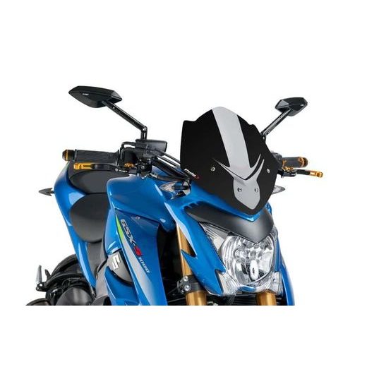 Windshield PUIG NEW GEN. SPORT 7653N črna