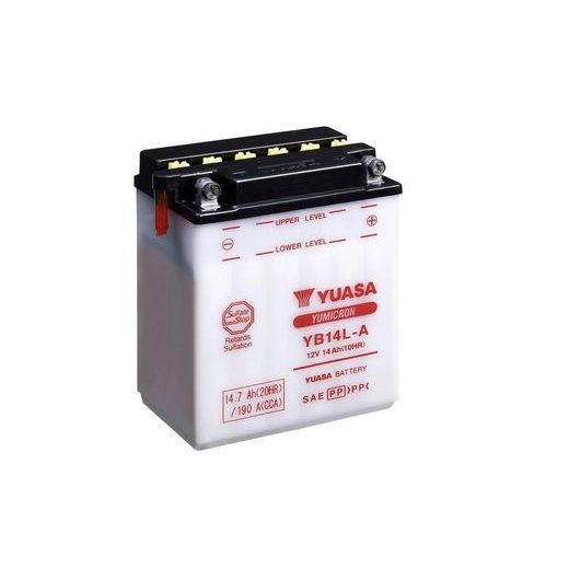 Yumicron battery NO ACID YUASA YB14L-A