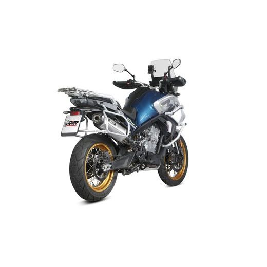 Dušilec (lonec) MIVV SPEED EDGE CF.001.LRX Nerjaveče jeklo for CF MOTO 800 MT (2022-2026)