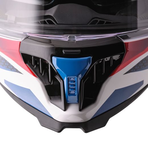 Integralna čelada GMS GELERO ZG12701 white-red-blue M