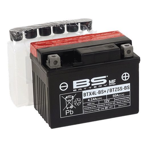Akumulator brez vzdrževanja BS-BATTERY BTX4L-BS (YTX4L-BS)