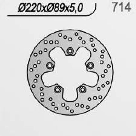 Zavorni disk NG 714