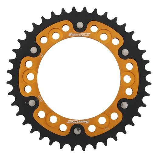 Rear sprocket SUPERSPROX STEALTH RST-1490:40-GLD zlata 40T, 520