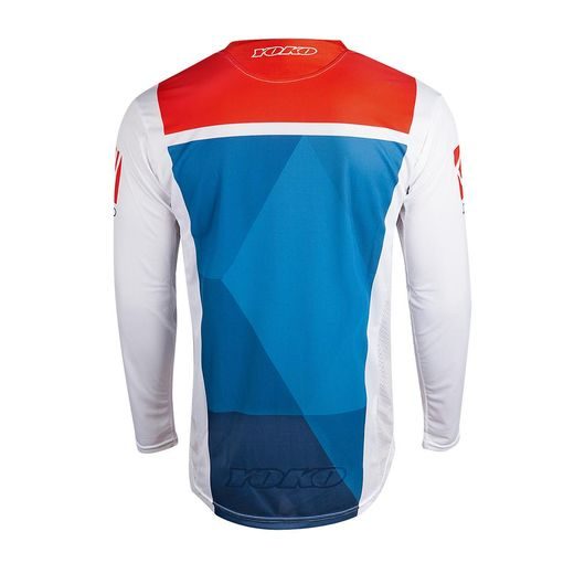 MX dres YOKO KISA blue / red XXL