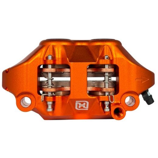 Radial brake caliper ACCOSSATO PZ004 forged monoblock 108 mm distance with pistons in aluminium