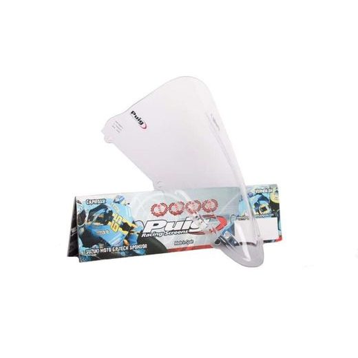 Windscreen PUIG RACING 4637W prozorna