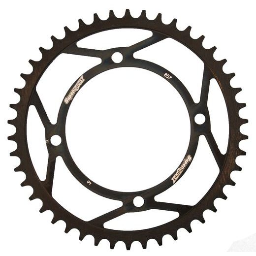 Verižni set EK - Srebrna chain 520 SRO, O-ring, CHK front sprocket JT CHK rubber cushioned, CHK rear sprocket SUPERSPROX za YAMAHA XTZ 660 Tenere 1996-1998