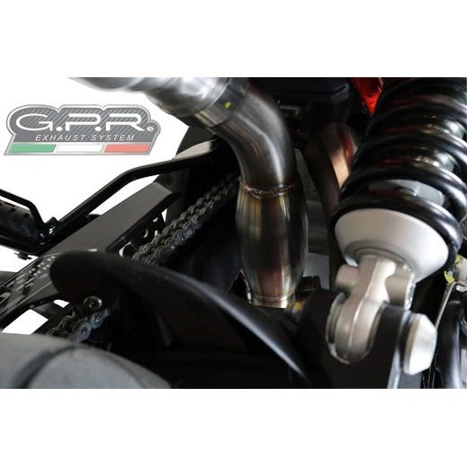 Decat pipe GPR A.68.DEC Brushed Stainless steel