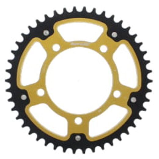Zadnji verižnik (zobnik) SUPERSPROX STEALTH RST-7:46-GLD zlata 46T, 525