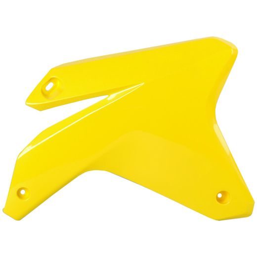 Radiator scoops POLISPORT 8411400001 (par) yellow RM 01