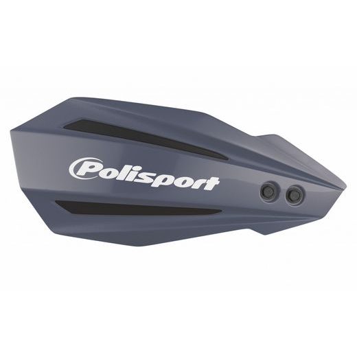 Handguard POLISPORT MX BULLIT 8308500033 with mounting system Nardo Grey
