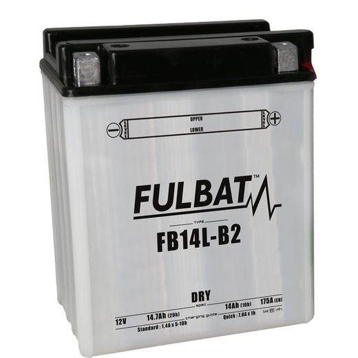 Konvencionalen akumulator (priložena kislina) FULBAT FB14L-B2 (YB14L-B2) Kislina priložena