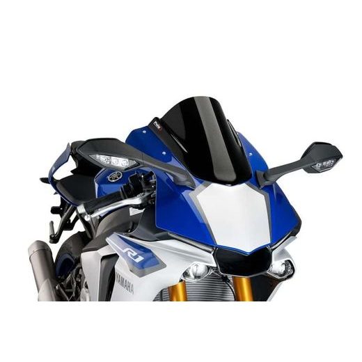 Windscreen PUIG RACING 7648C carbon look