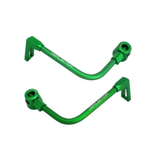 Lever guard ACCOSSATO DE003 with green hose and joint right + left, aluminium