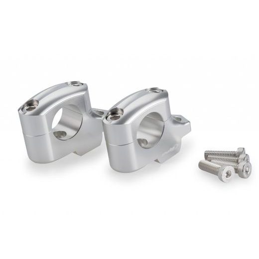 Risers PUIG PULLBACK 22141P srebrna height 25mm, d 29mm