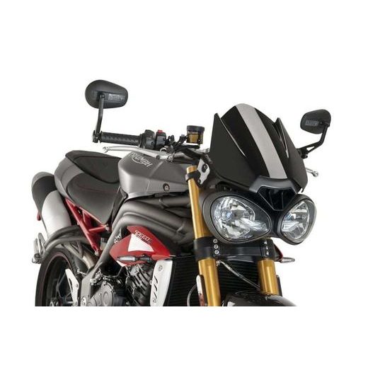Windshield PUIG NEW GEN. SPORT 8929N črna