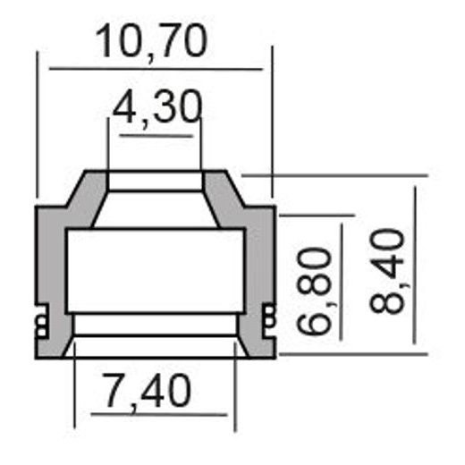 Oil seal RMS 100669260 valve stem