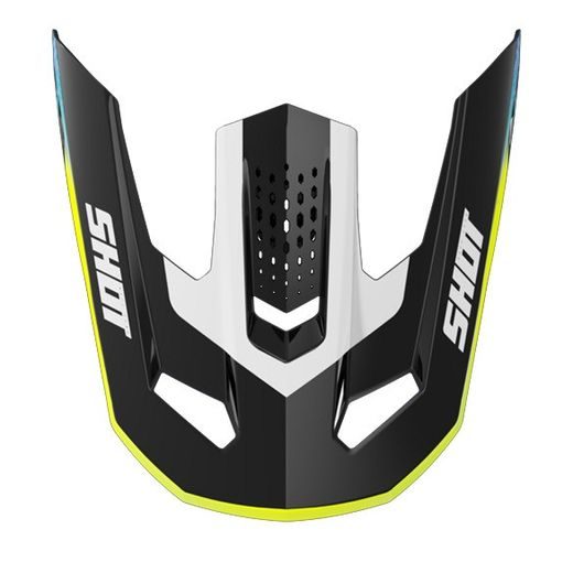 Helmet peak SHOT SPEED HYBRID A05-21OB-F03-P01 neon yellow glossy