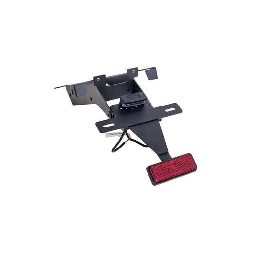 Adjustable license support PUIG 4733N črna