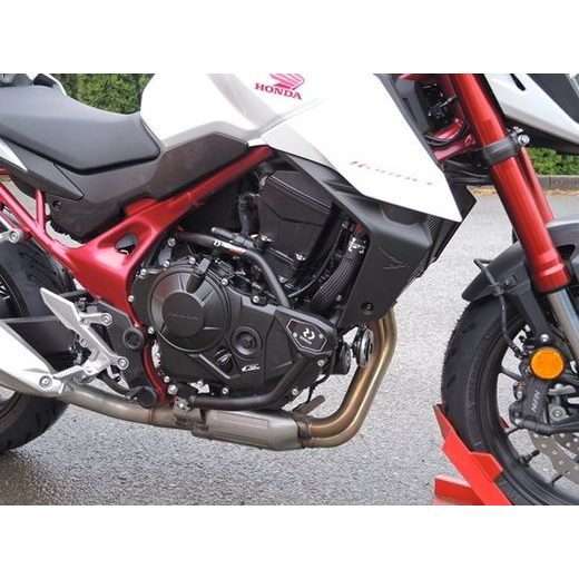 Engine guards RDMOTO CF166KDSL01K Črn (with protectors)