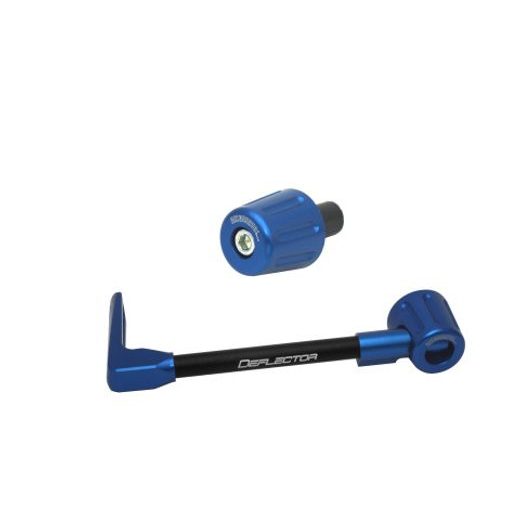 Lever guard in aluminium + right end ACCOSSATO DE005 with black hose and joint levi