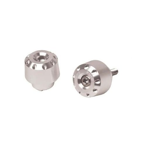 Bar ends PUIG SHORT 9208P srebrna