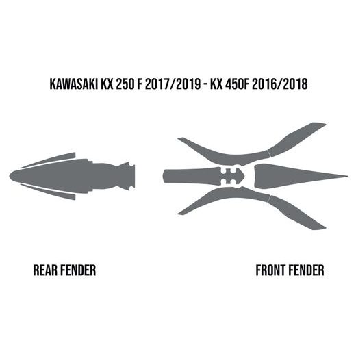 Mud deflector TwinAir 177767100 Fender foam