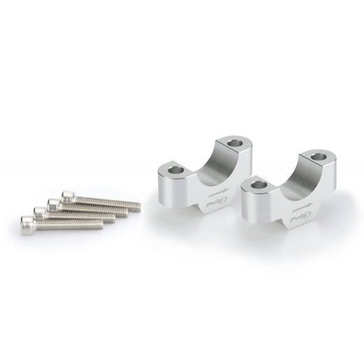 Risers PUIG 20308P srebrna height 20mm, d 32mm