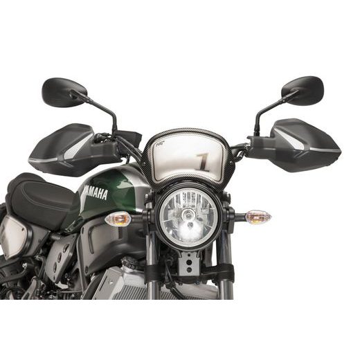Windshield PUIG FRONTAL PLATE 3591C carbon look