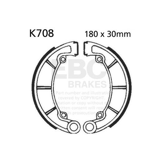 Brake shoe set EBC K708